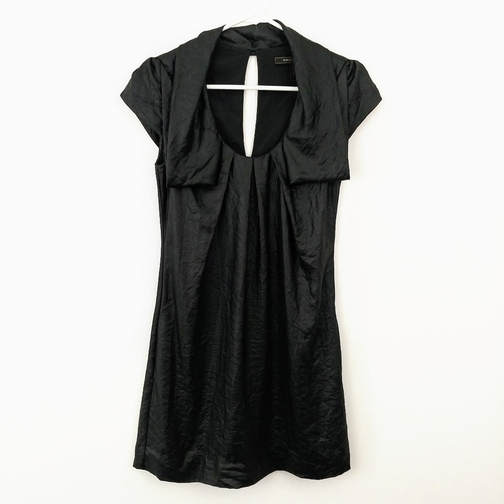 BCBGMaxAzria Black Mini Dress